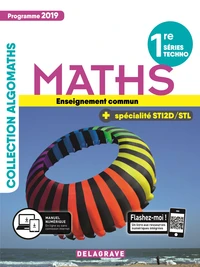 Maths 1re séries techno + spécialité STI2D/STL Algomaths