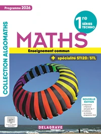 Maths 1re séries techno + spécialité STI2D/STL Algomaths