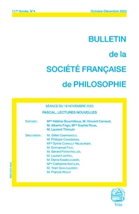 Pascal, lectures nouvelles