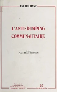 L'Anti-dumping communautaire