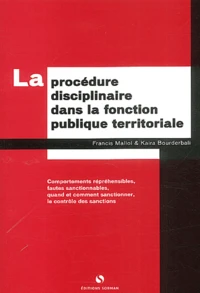 La Procedure Disciplinaire Dans La Fonction Publique Territoriale