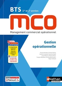 Gestion opérationnelle BTS MCO 1re et 2e années