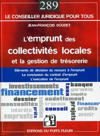 L'emprunt des collectivités locales et la gestion de la trésorerie