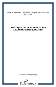 Colloque international sur l'écologie des langues