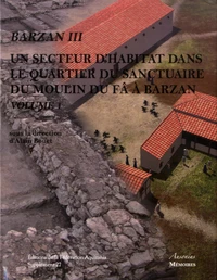 Barzan III Un secteur d'habitat dans le quartier du sanctuaire du moulin du Fâ à Barzan (Charente-Maritime)