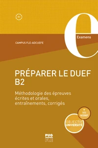 Préparer le DUEF B2