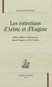 Les entretiens d'Ariste et d'Eugène