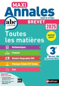 Brevet 3e toutes les matières Maxi Annales