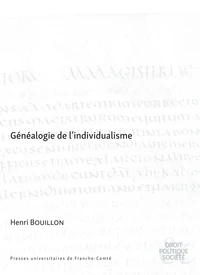 Généalogie de l'individualisme