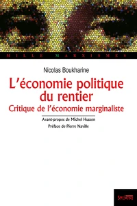 L'économie politique du rentier