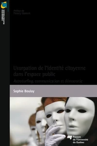 Usurpation de l'identité citoyenne dans l'espace public
