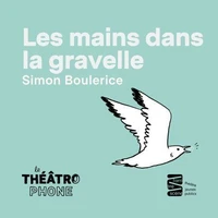 Les mains dans la gravelle