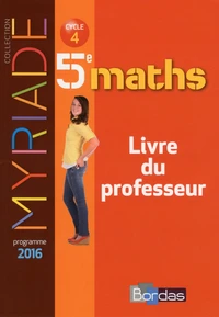 Maths 5e Myriade
