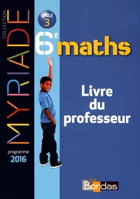 Maths 6e Myriade