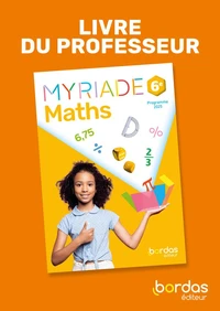 Maths 6e Myriade