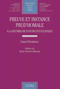 Preuve Et Instance Prud'Homale. A La Recherche Du Proces Equitable