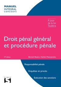  Bouloc et Haritini Matsopoulou - Droit pénal général et procédure pénale.