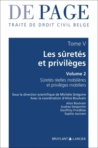 Traité de droit civil belge