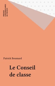 LE CONSEIL DE CLASSE. Institution et citoyenneté