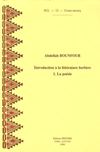 Introduction à la littérature berbère
