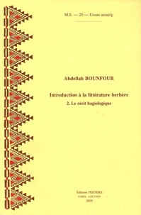Introduction à la littérature berbère