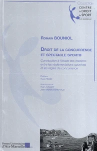 Droit de la concurrence et spectacle sportif