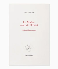 Etel Adnan, Le maître venu de l’ouest