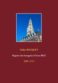 Registre des bourgeois d'Arras BB52