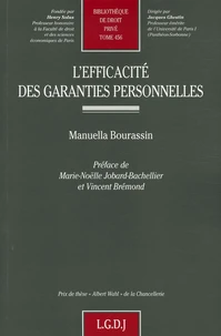 L'efficacité des garanties personnelles