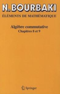 Algèbre commutative
