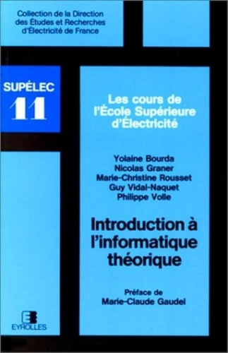  BOURDA - Introduction A L'Informatique Theorique.