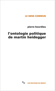 L'ontologie politique de Martin Heidegger