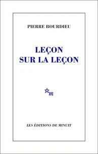 Leçon sur la leçon