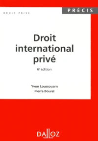 Droit International Prive. 6eme Edition