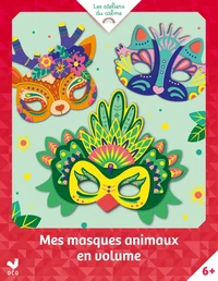 Mes masques animaux en volume