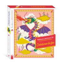 Tableaux peinture 3D Créatures du feu