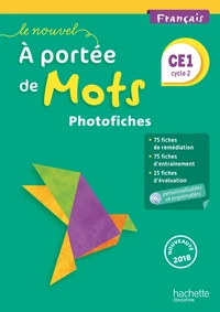 Français CE1 cycle 2 Le nouvel A portée de mots