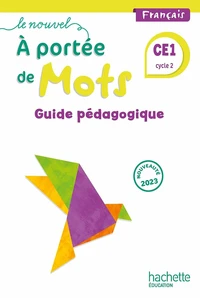 Français CE1 Le nouvel A portée de mots