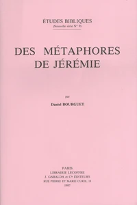 Des métaphores de Jérémie