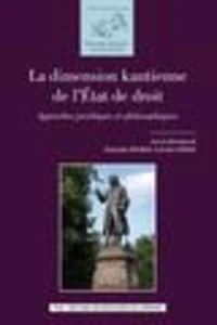 La dimension kantienne de l'Etat de droit