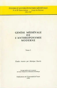 Genèse médiévale de l'anthroponymie moderne