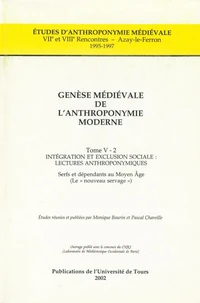 Genèse médiévale de l'anthroponymie moderne