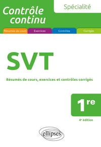 Spécialité SVT 1re