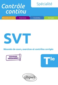 Spécialité SVT Tle