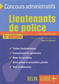 Lieutenants de police : le concours
