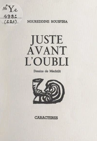 Juste avant l'oubli