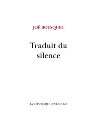 Traduit du silence