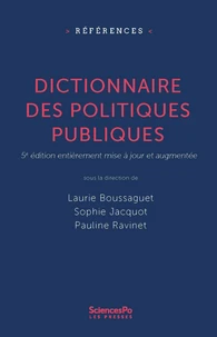 Dictionnaire des politiques publiques