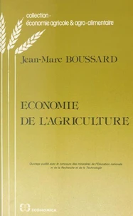 Economie de l'agriculture