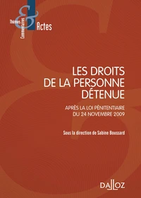 Les droits de la personne détenue